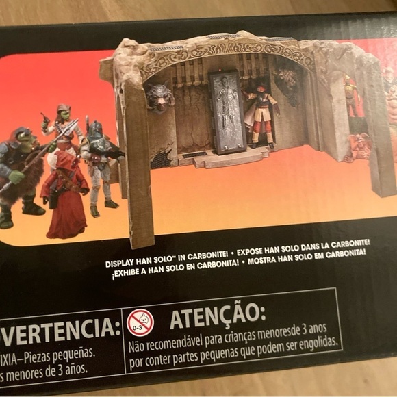 Jabba's Palace Hasbro Star Wars Return of the Jedi  includes 2 figures - Picture 6 of 8